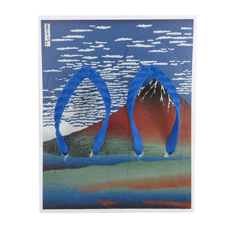 UKIYOE Flip Flops (Katsushika Hokusai-2)